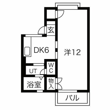 パークサイド梅里の物件間取画像